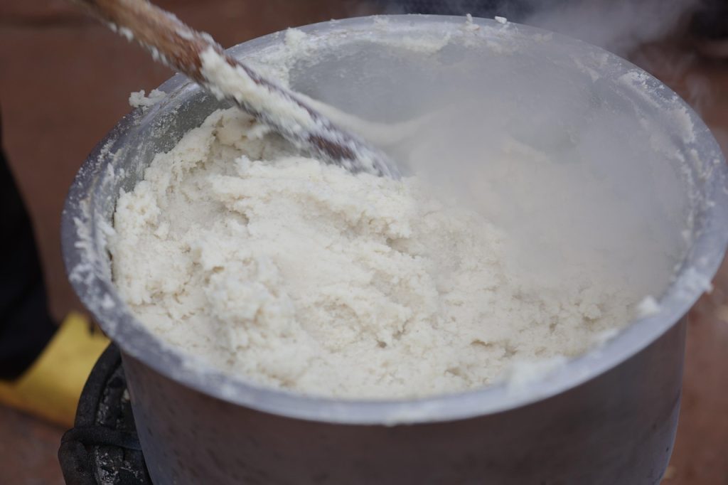 A Taste of Tanzania: Local Foods Every Tourist Should Try cornmeal, white porridge, kenya, ugali, maasai, country food, african food, food, ugali, ugali, ugali, ugali, ugali, african food