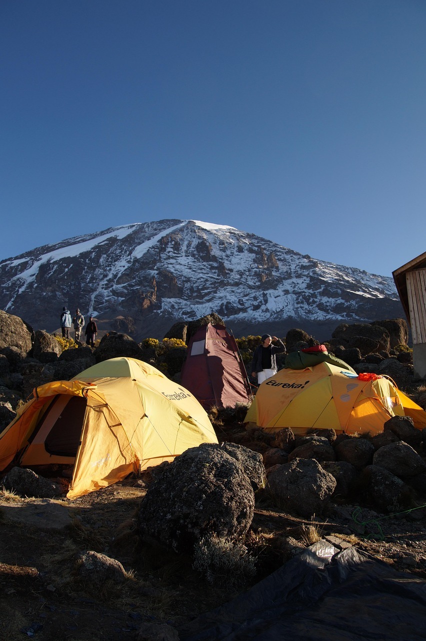 kilimanjaro, mountain, mountains, tent, air, nature, africa, yellow, tanzania, mountaineering, kilimanjaro, kilimanjaro, kilimanjaro, kilimanjaro, kilimanjaro